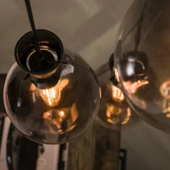 WoonStijl Hanglamp 3L nugget shaded