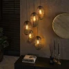 WoonStijl Hanglamp 5L open oog wire