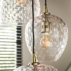 WoonStijl Hanglamp 5L patch pattern getrapt