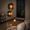 WoonStijl Hanglamp 3L ring geperforeerd