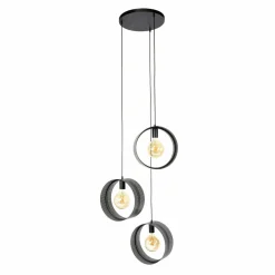 WoonStijl Hanglamp 3L ring geperforeerd