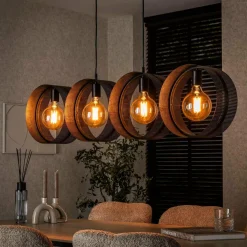 WoonStijl Hanglamp 4L ring geperforeerd