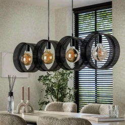 WoonStijl Hanglamp 4L ring geperforeerd