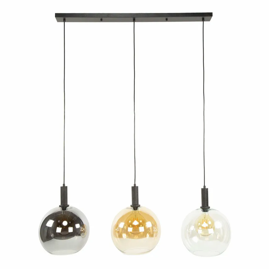 WoonStijl Hanglamp 3L Sfera tricolore