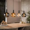 WoonStijl Hanglamp 4L Sfera tricolore