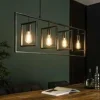 WoonStijl Hanglamp 4L Turn square / Charcoal