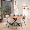 WoonStijl Hanglamp 3L Turn around getrapt beige