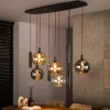 WoonStijl Hanglamp Sfera Tricolore 5+4-lichts