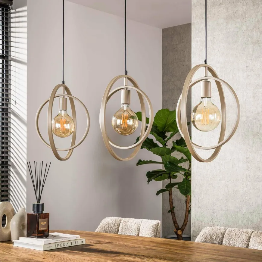 WoonStijl Hanglamp Turn Around Beige