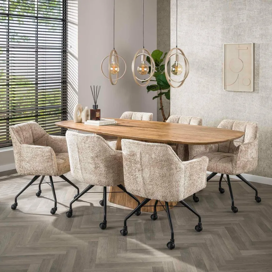 WoonStijl Hanglamp Turn Around Beige