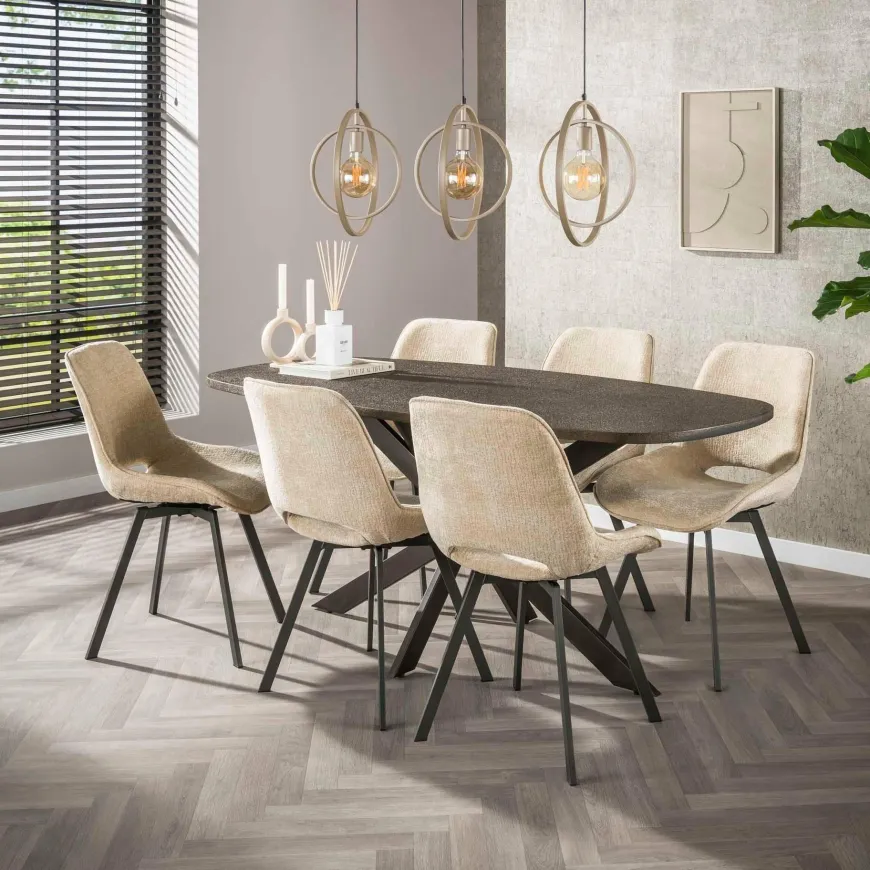 WoonStijl Hanglamp Turn Around Beige