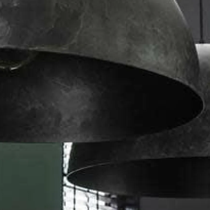 WoonStijl Hanglamp 2x Ø60 Dome