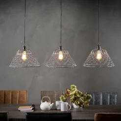 WoonStijl Hanglamp 3xØ35 gaas