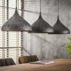 WoonStijl Hanglamp 3xØ32 Punch Trechter
