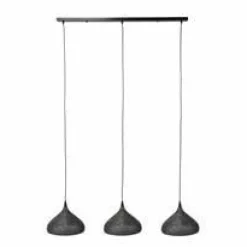 WoonStijl Hanglamp 3xØ32 Punch Trechter