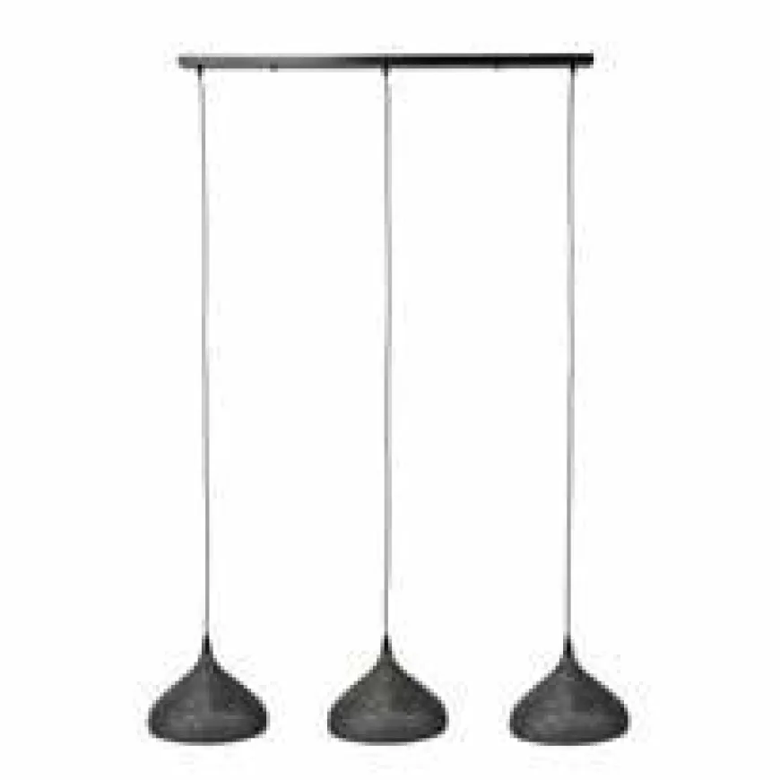 WoonStijl Hanglamp 3xØ32 Punch Trechter