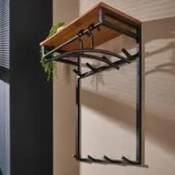 WoonStijl Kapstok Custom hoog 2x4 haken 55 cm