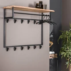 WoonStijl Kapstok edge hoog 12 haken