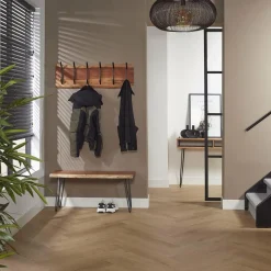 WoonStijl Kapstok edge 2x6 haken / Massief acacia naturel
