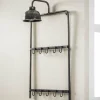 WoonStijl Kapstoklamp 2x5 Haken