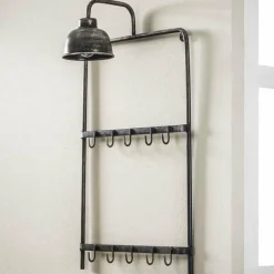 WoonStijl Kapstoklamp 2x5 Haken
