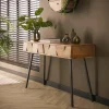 WoonStijl Kaptafel / Sidetable Demn acacia
