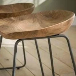 WoonStijl Kruk hout ergo