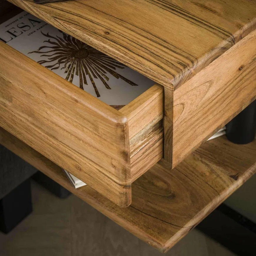 WoonStijl Nachtkastje 1 lade shelve
