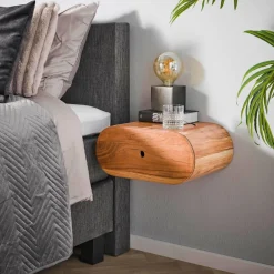 WoonStijl Nachtkastje Bend acacia met 1 lade