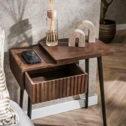 WoonStijl Nachtkastje Carve Rechts met 1 lade