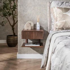 WoonStijl Nachtkastje Carve Shelve met 1 lade