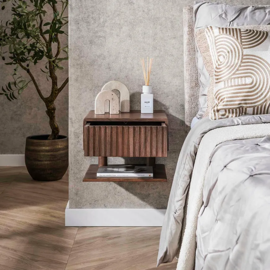 WoonStijl Nachtkastje Carve Shelve met 1 lade