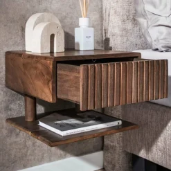 WoonStijl Nachtkastje Carve Shelve met 1 lade
