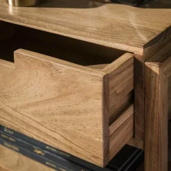 WoonStijl Nachtkastje houten frame zwevend met 1 lade