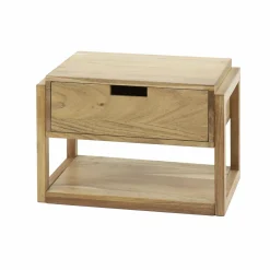 WoonStijl Nachtkastje houten frame zwevend met 1 lade