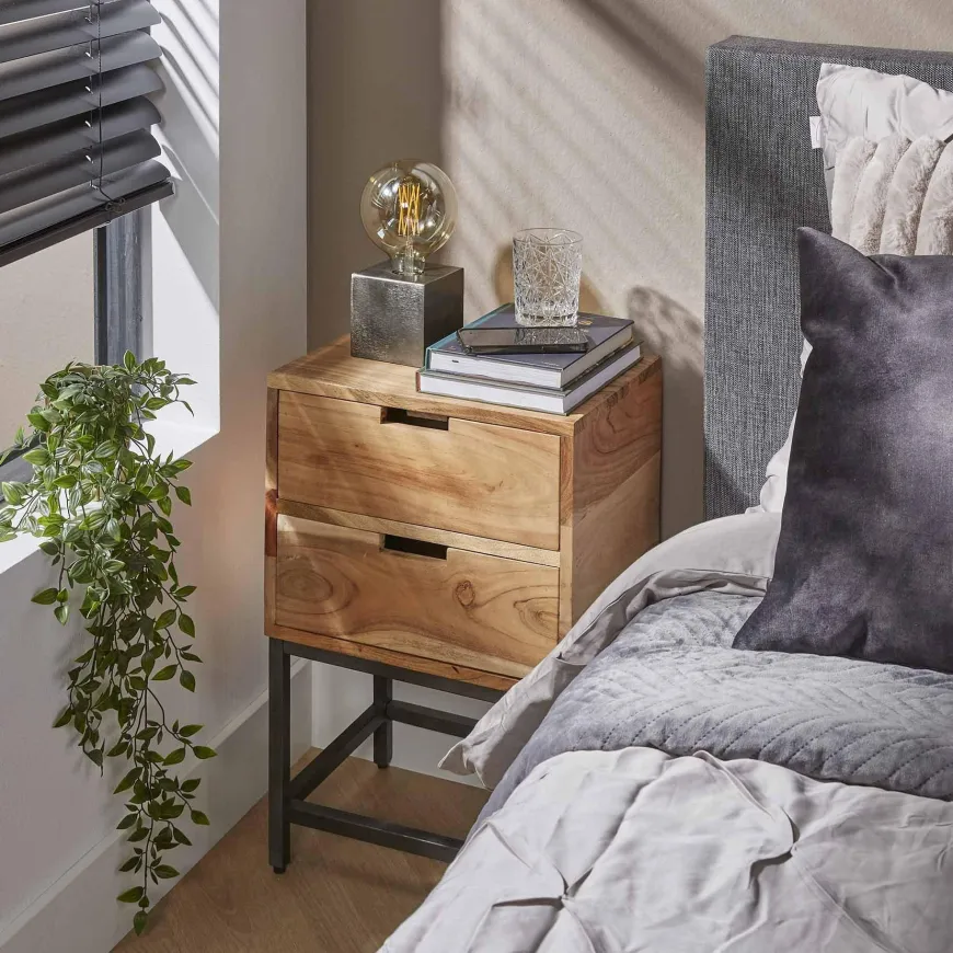 WoonStijl Nachtkastje 2L flat