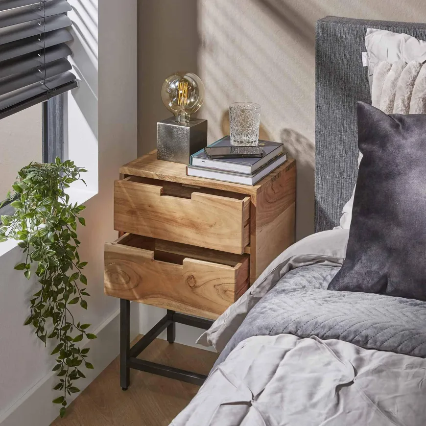 WoonStijl Nachtkastje 2L flat