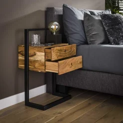 WoonStijl Nachtkastje rigid met 2 lades