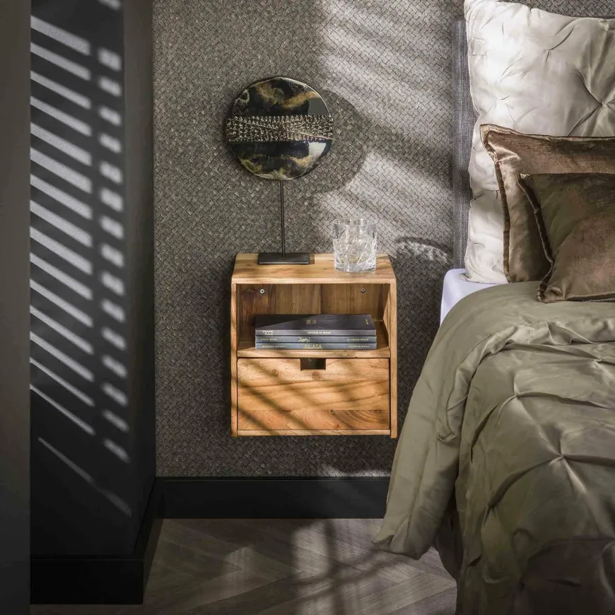 WoonStijl Nachtkastje set van 2 XS hangend flat