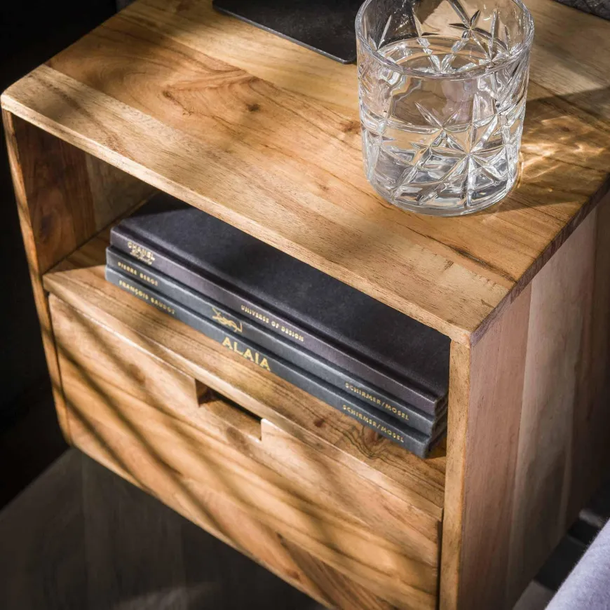WoonStijl Nachtkastje set van 2 XS hangend flat