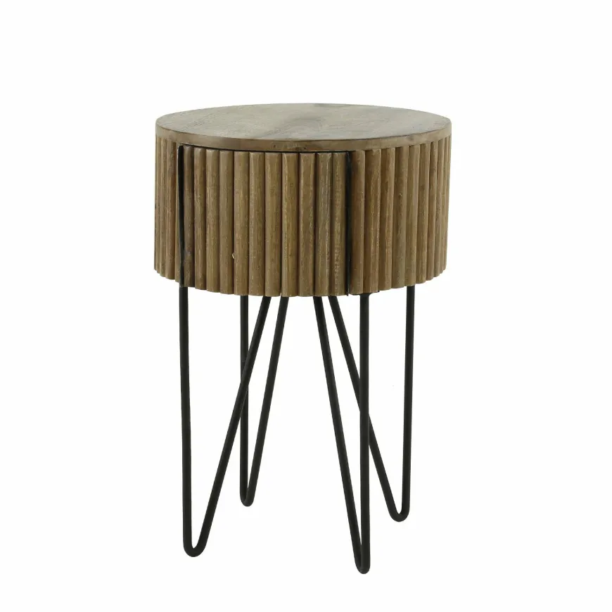 WoonStijl Nachtkastje tweak rond met 1 lade