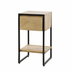 WoonStijl Nachtkastje XS straight wood met 1 lade