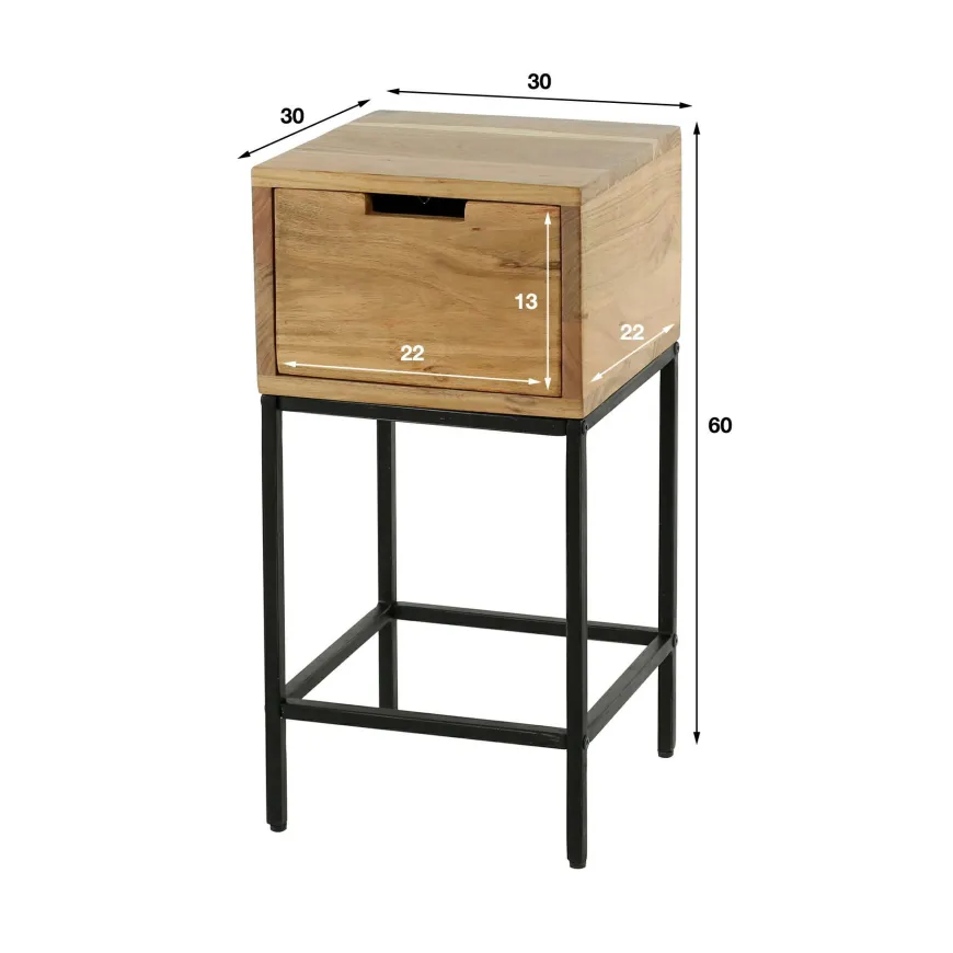 WoonStijl Nachtkastje XS flat