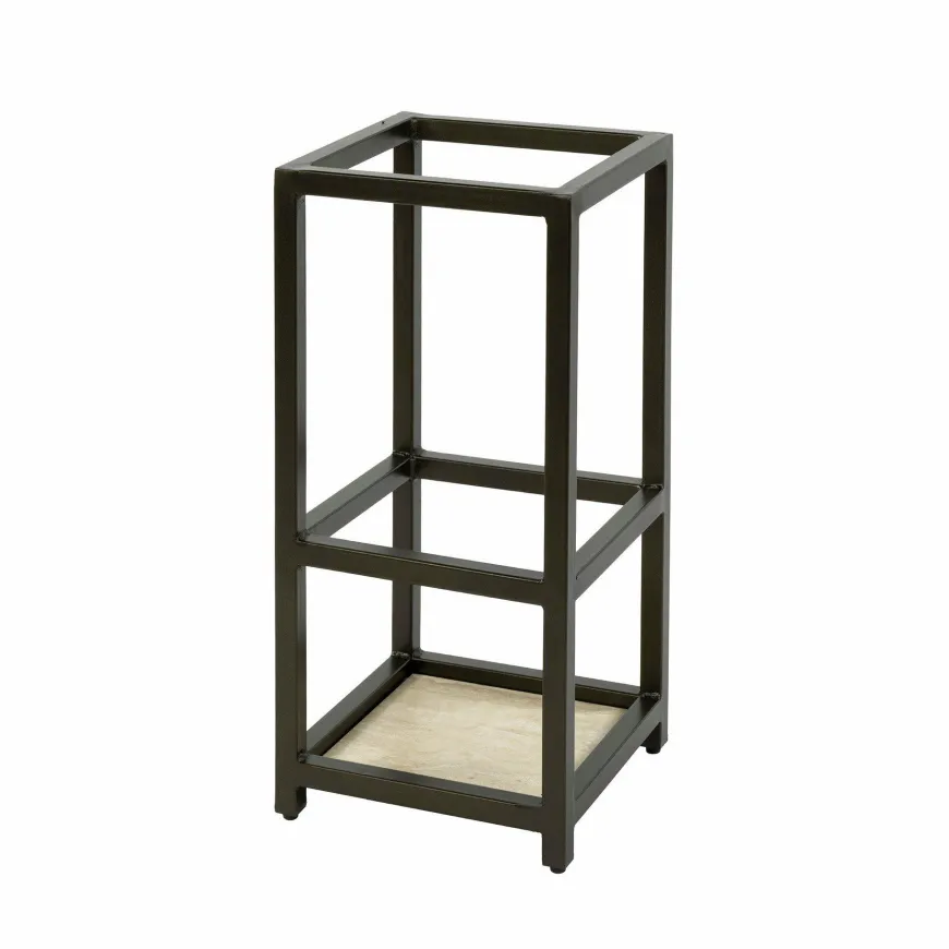 WoonStijl Paraplubak Terra vierkant bruin