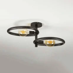 WoonStijl Plafondlamp Pebble met 2 lichtpunten