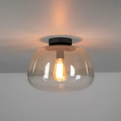 WoonStijl Plafondlamp Pulse Shaded Amber glas