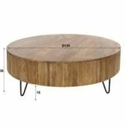 WoonStijl Salontafel Ø120 Wave