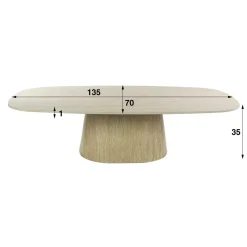 WoonStijl Salontafel Centro 135cm