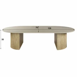 WoonStijl Salontafel Romano Arch 135 cm