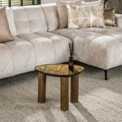 WoonStijl Salontafel S Eclipse goud antiek finish